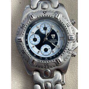 Croton Chronomaster‎ Stainless Steel Quartz Mens Watch.  (10)